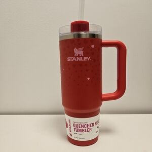 Stanley Red Tumbler with Handle